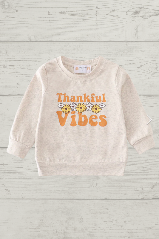 Thankful Vibes Crewneck