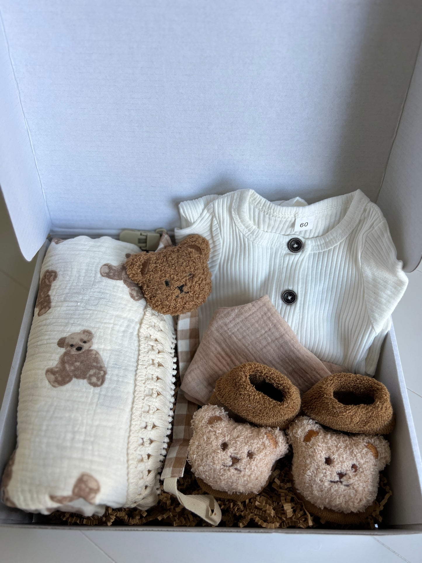 Brown Bear Gift Box