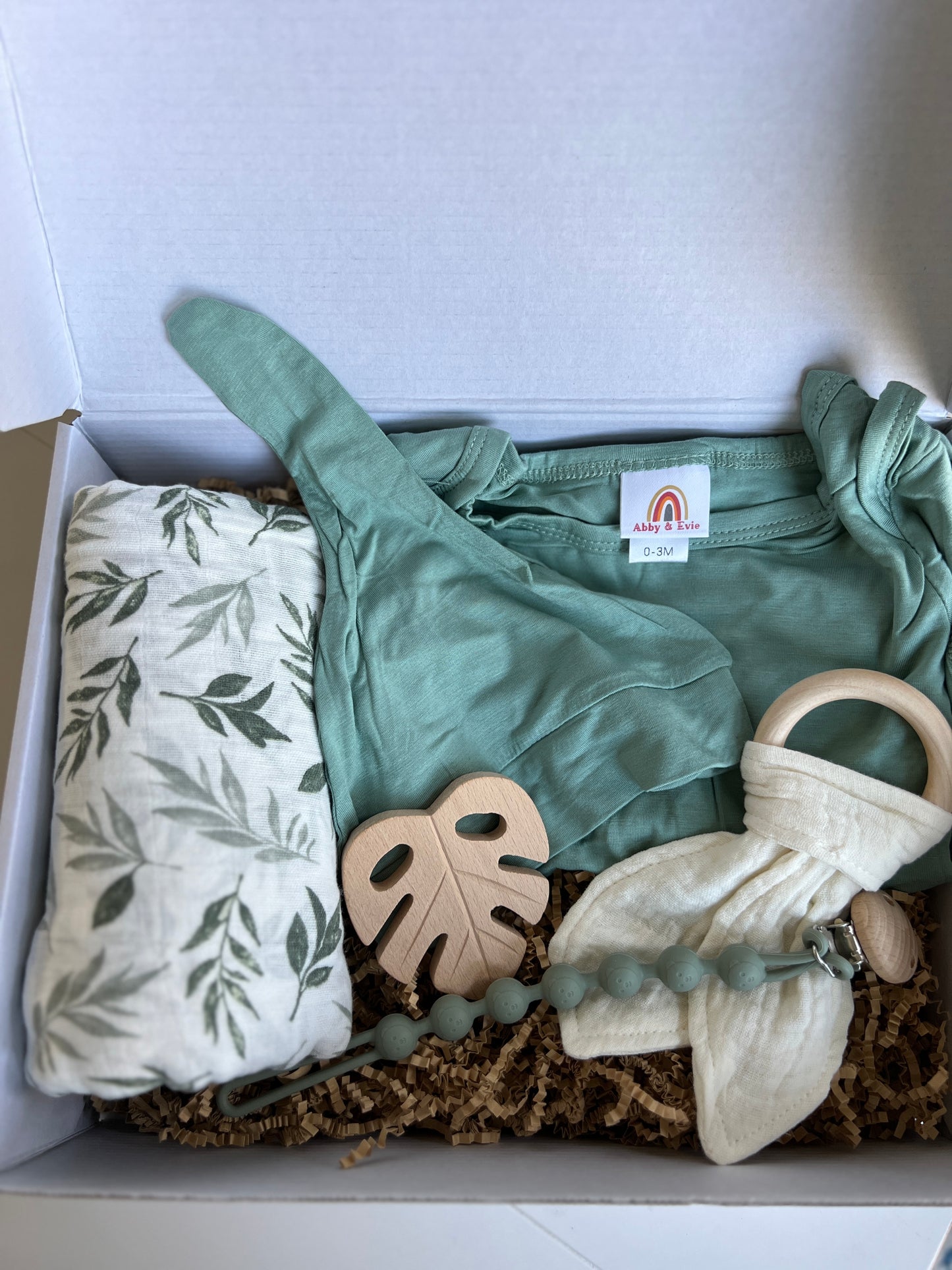 Green Leaf Gift Box