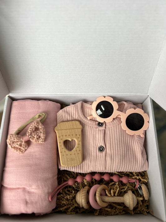 Pink Newborn Baby Box