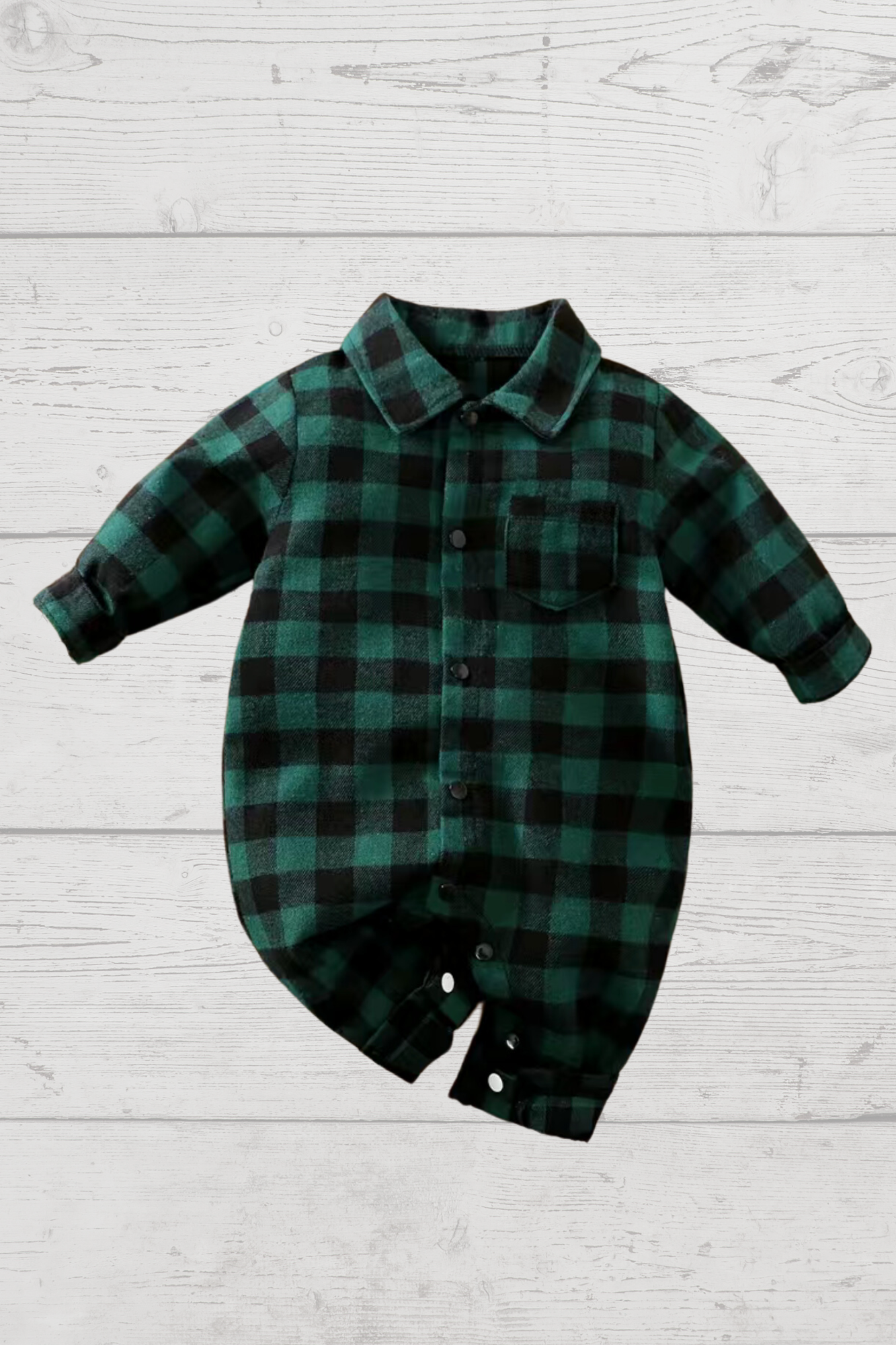 Buffalo Plaid Baby Jumper