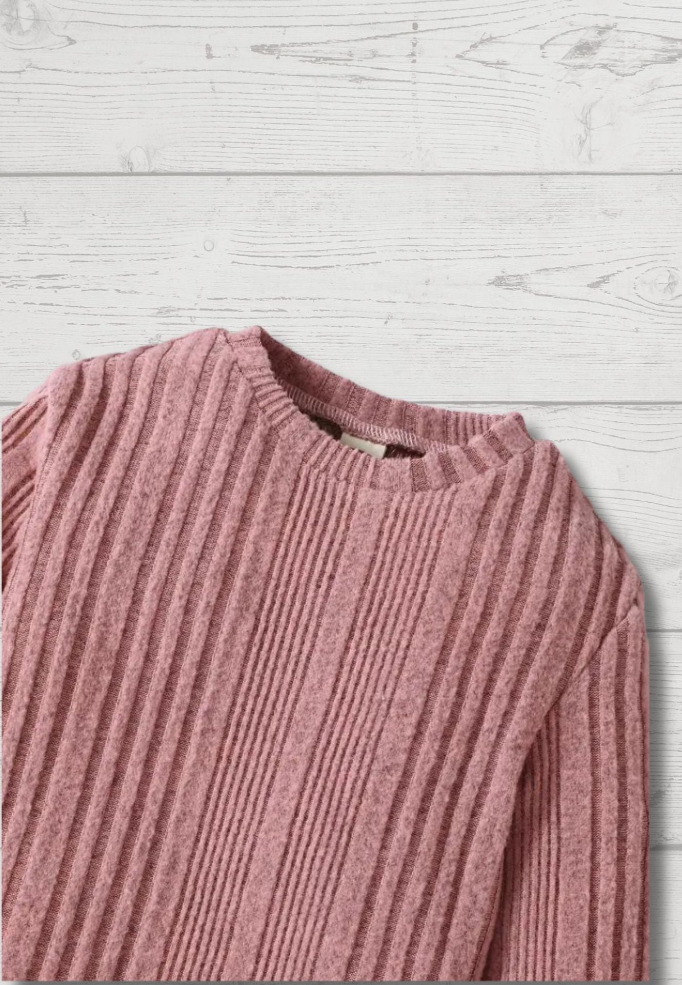 Pink Pullover Sweater